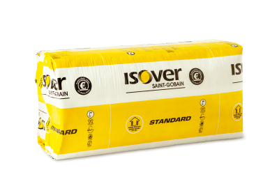 Mineralinė vata Isover Standart 35 100 mm storio, universali Mineralinė vata Isover Standart 35 100 mm storio, universali